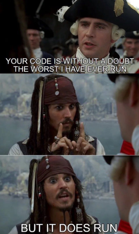 You may not be the best coder, but don’t lose sight of the main goal: results. 

Clean code takes ti...