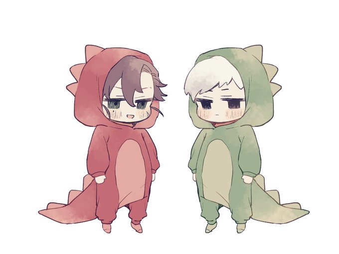 怪獣着ぐるみのtwitterイラスト検索結果