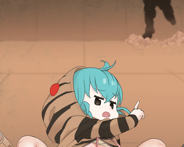 遺跡の壁を突き破ってツチノコに種付けしにきたマッチョボス 