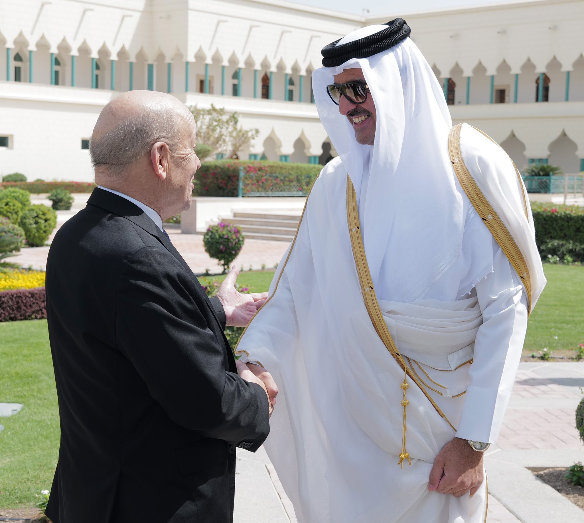 Ambassadeur de France au Qatar on Twitter "Remerciements à Son Altesse