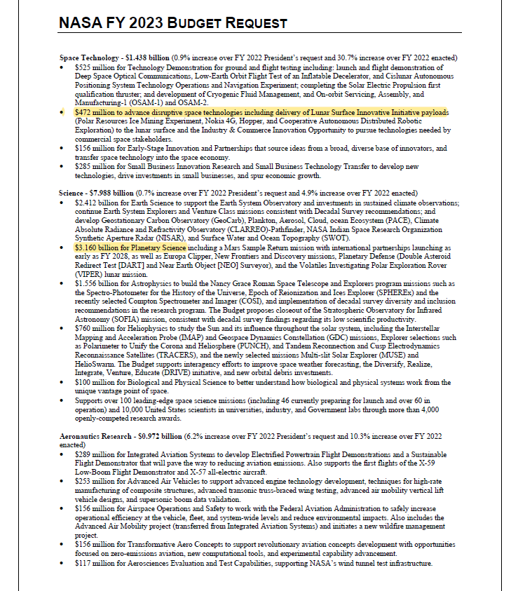 Michael Sheetz on Twitter "NASA "Moon to Mars" missions schedule