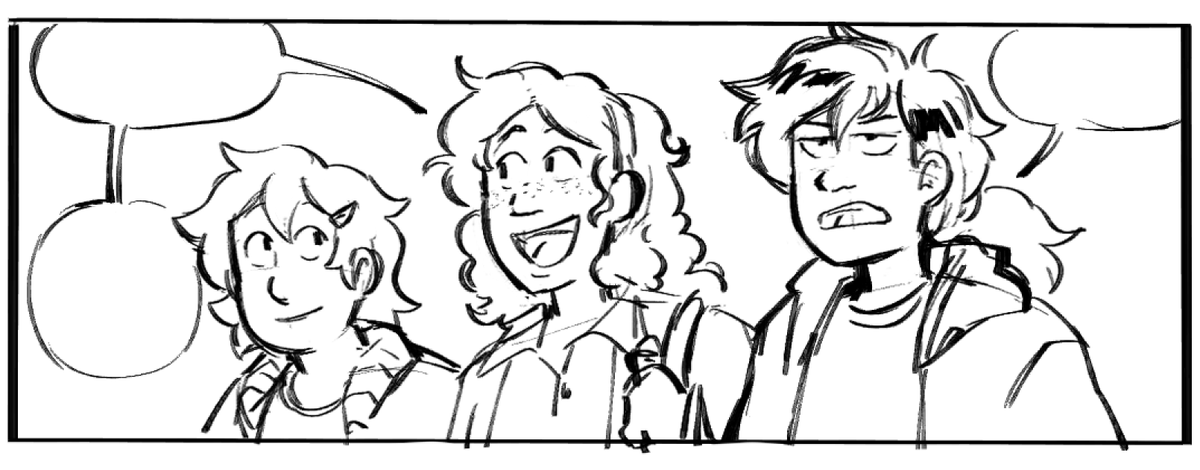 episode 53 of me drawing silly comics of my characters instead of working on their comic or studying