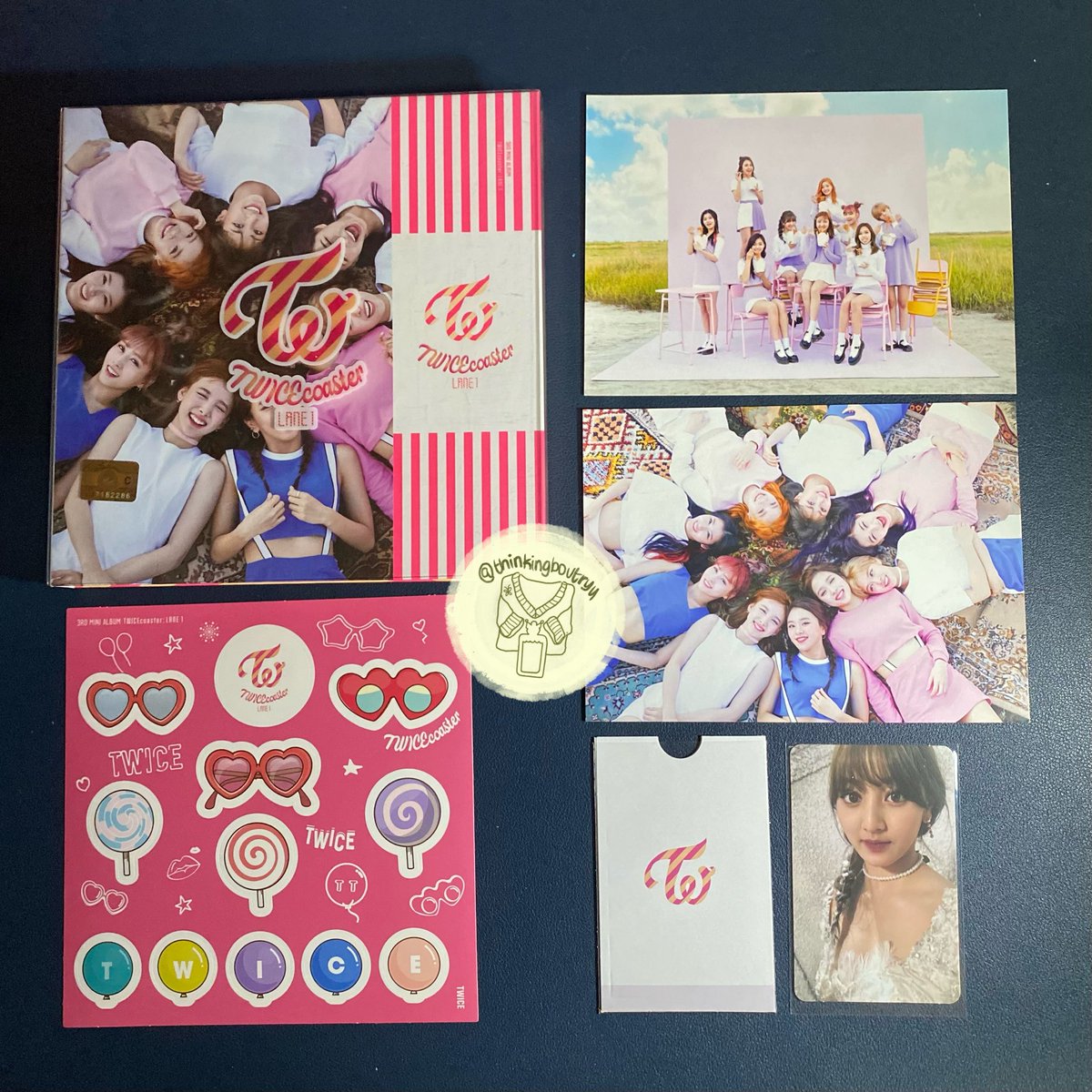 thinkingboutryu's tweet photo. wts / lfb || twice ph

#tbryuselling ✰

twicecoaster lane 1
unsealed album set
[ what u see is what u get ]
- complete inclu except
holo pc (jihyo selca &amp; sana cd)
for ₱480 + pf

— mop: gcash
— mod: sdd, sco or ggx
— payo - 3 days reservation

📍faqs: https://t.co/8e1cYAPLZ6 https://t.co/jfXs8TmFKU