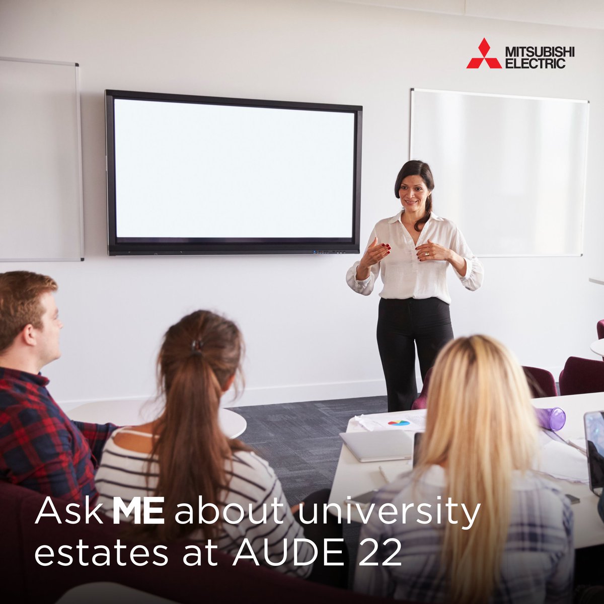 meuk_les's tweet photo. Will you be attending #AUDE22 University Estates: The Next Chapter? Visit us at stand 51 at the AUDE conference on 31 March and 1 April (online) and in-person on 4 and 5 April or visit https://t.co/fmf9CZZBOj
#MitsubishiElectric #UKUniversity #UniversityEstates https://t.co/AH1AgrBTDk