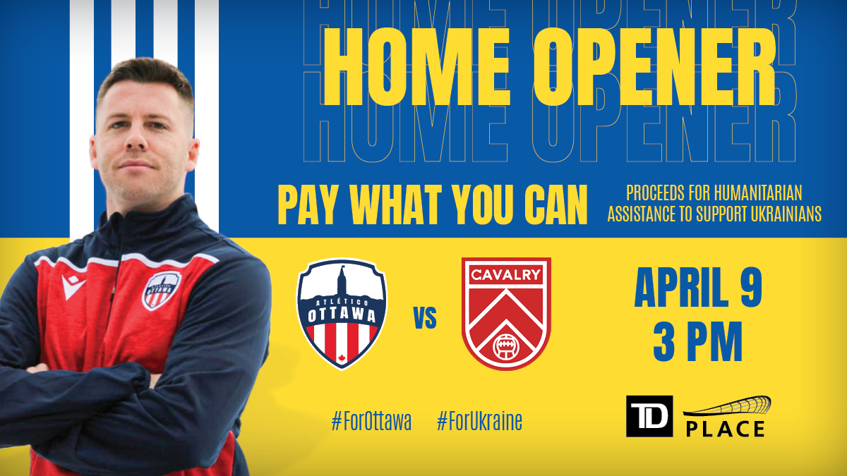 🔊 Announcing: Our Pay What You Can Home Opener!

🇺🇦 | Proceeds from the ticket sales will be donated to the Ministry of Social Policy for Ukraine special funds for humanitarian assistance. 1/2