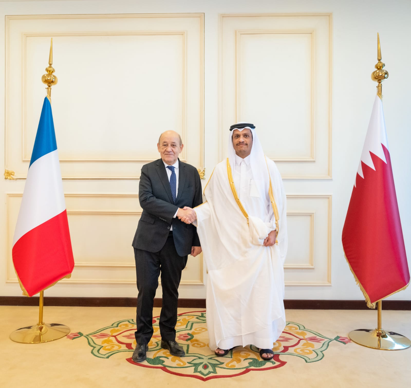 Ambassadeur de France au Qatar on Twitter "2. Échanges fructueux sur