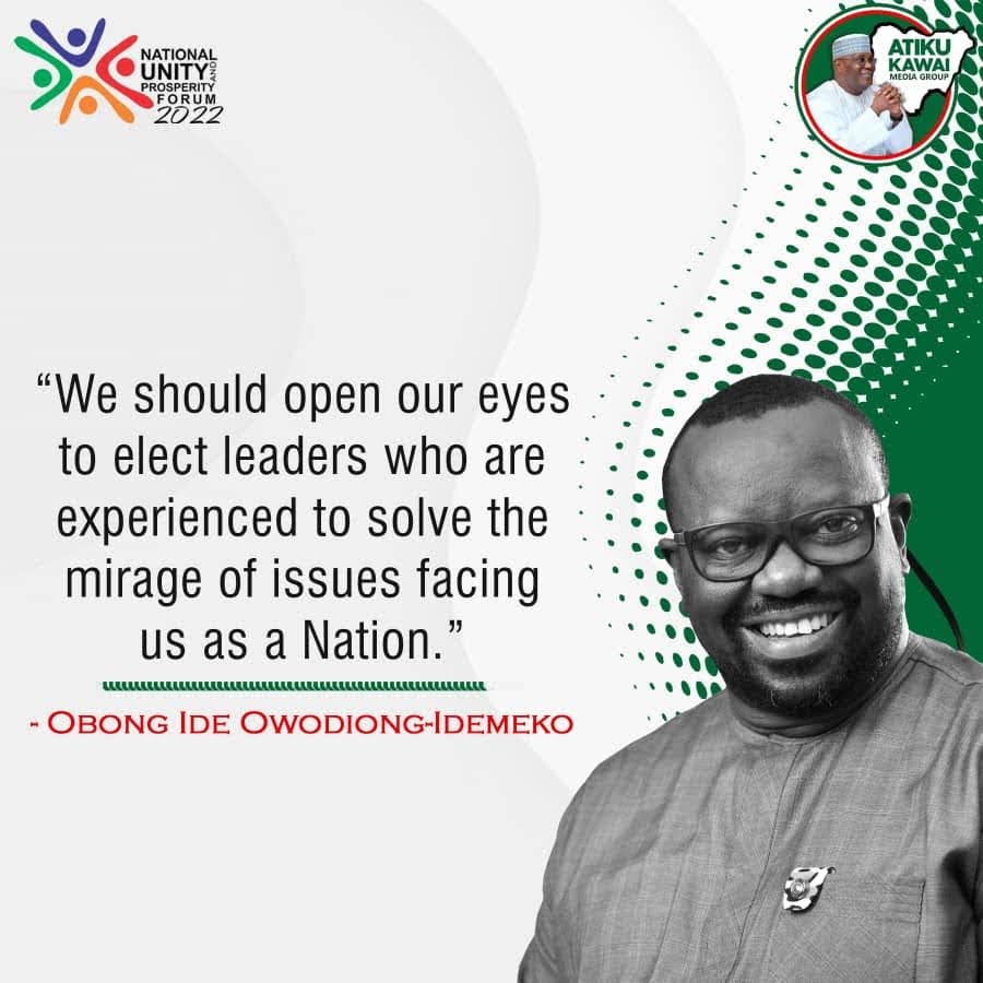 IdeOwodiong's tweet photo. "It is therefore imperative that we open our eyes and identify leaders who are experienced, competent, bold and can confidently chart the course of a new 🇳🇬" #AkwaIbom #inspireakwaibom #developakwaibom #empowerakwaibom https://t.co/rhokvDqGbw
