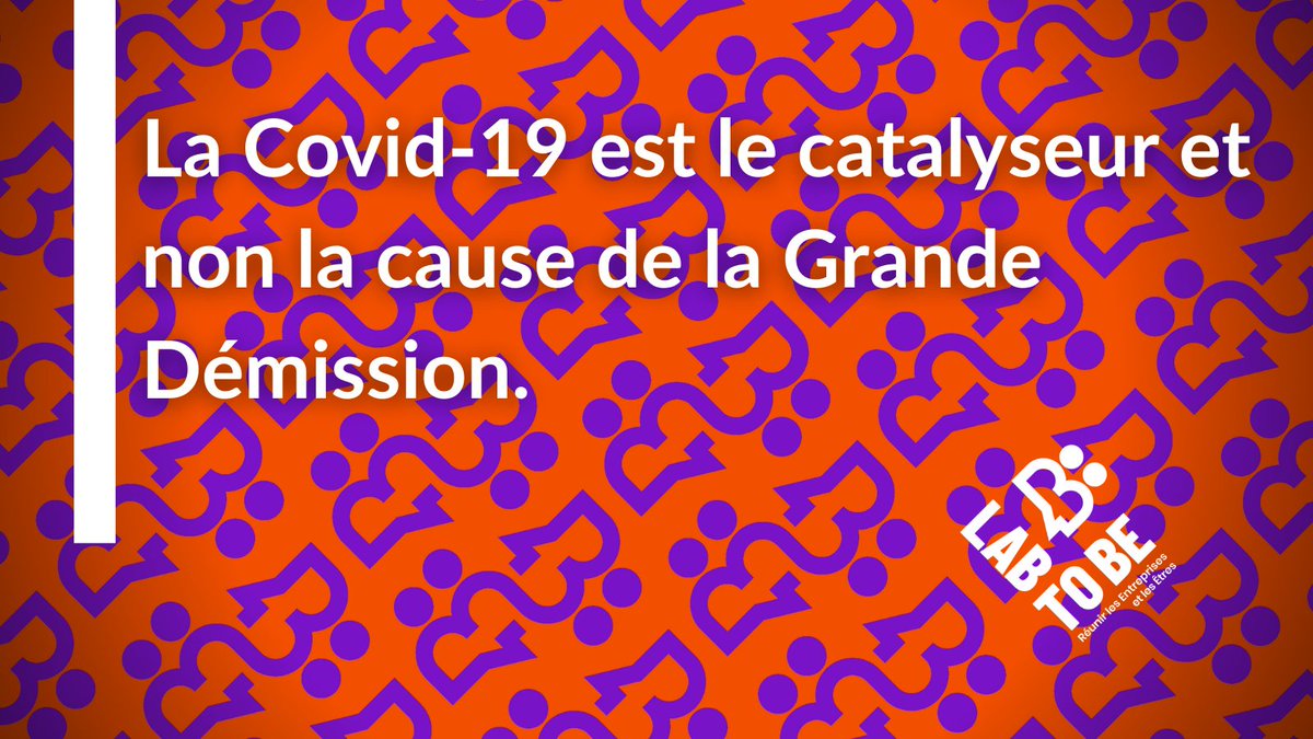 LabtoBe's tweet photo. La Grande Démission est l'expression de tensions sous-jacentes, qui sont à la fois dues à un épuisement professionnel, un management inadapté et des équipes peu valorisées.

#ressourceshumaines #entreprise #rh https://t.co/2VEXm88eUH