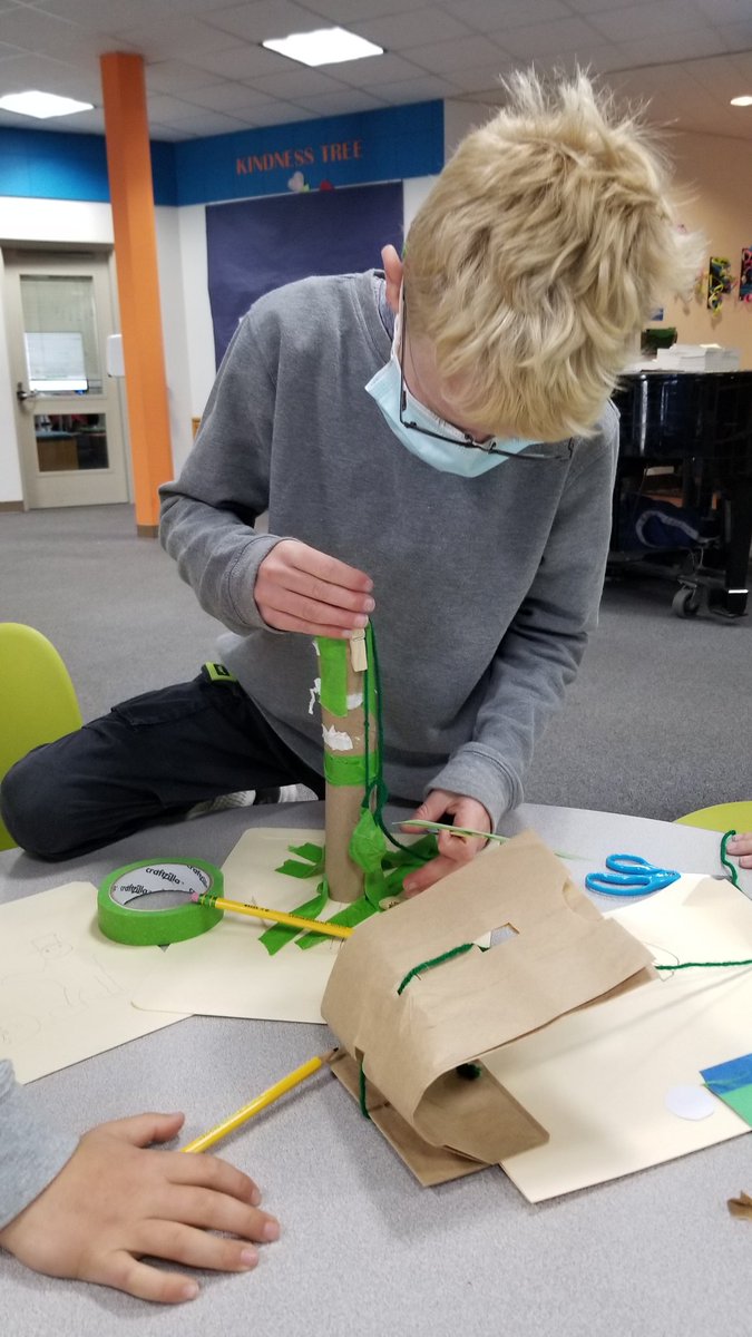 asmith_edu's tweet photo. The leprechauns came, caused chaos, and escaped! At least our students were able to design and engineer some ingenious traps in efforts to trap the wee folks! Thanks to our dear Mrs. Eckstein for the guidance. Good and productive fun! #dmheights https://t.co/JoImjBGk0n