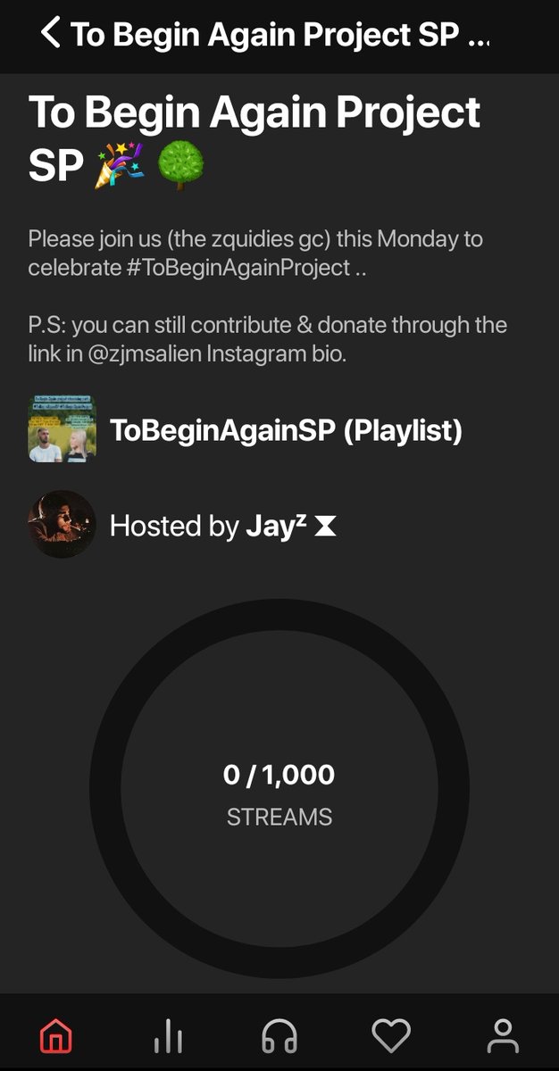 zjmsalien's tweet photo. Our #ToBeginAgainProject  streaming party has just started join us on @renaissanceapp now to celebrate #ToBeginAgainSP 🥳 ❤: https://t.co/RFc4eeuoMf https://t.co/GpAFz82uxx