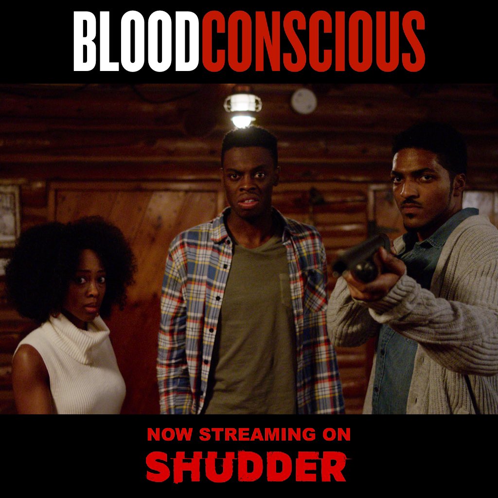 BLOOD CONSCIOUS is now available to stream on SHUDDER! 

Join the cast of <a href="/bloodconscious/">Blood Conscious</a> TOMORROW, Tues March 29 at 5pm PT/8pm ET for a #BloodConsciousWatchParty 

Download @shudder today to watch with us tomorrow! #BloodConscious #BloodConsciousWatchParty