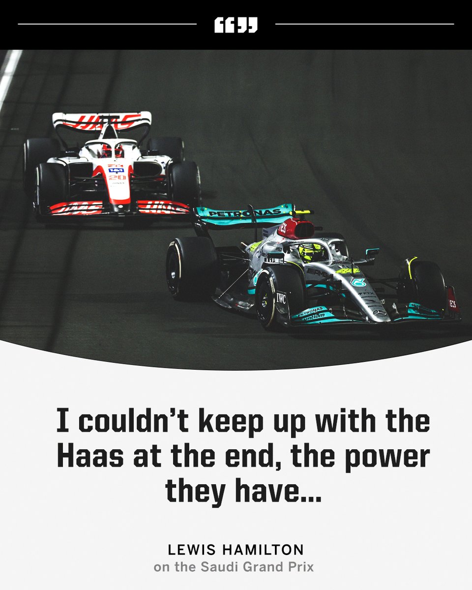 Imagine Lewis saying this a year ago 😳