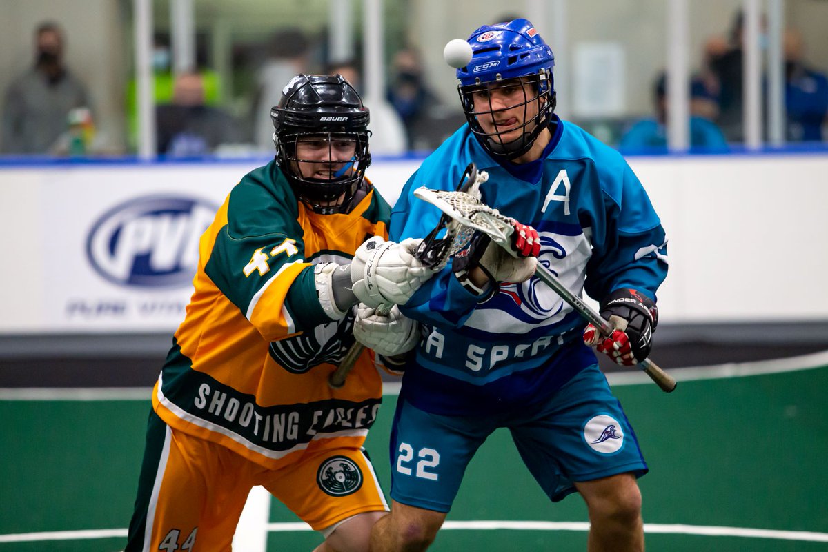 ArenaLacrosse's tweet photo. Congrats to our #ALLWest award winners from this inaugural season! Recap: Gordie Phillips (MVP), Jake Foster (Offensive POY), Nick Scott (Defensive POY), Brandon Humphrey (Most Outstanding Goaltender) and Sea Spray (Top Coaching Staff) Photos courtesy @garrettjames22 https://t.co/Xb1kL6Pvax