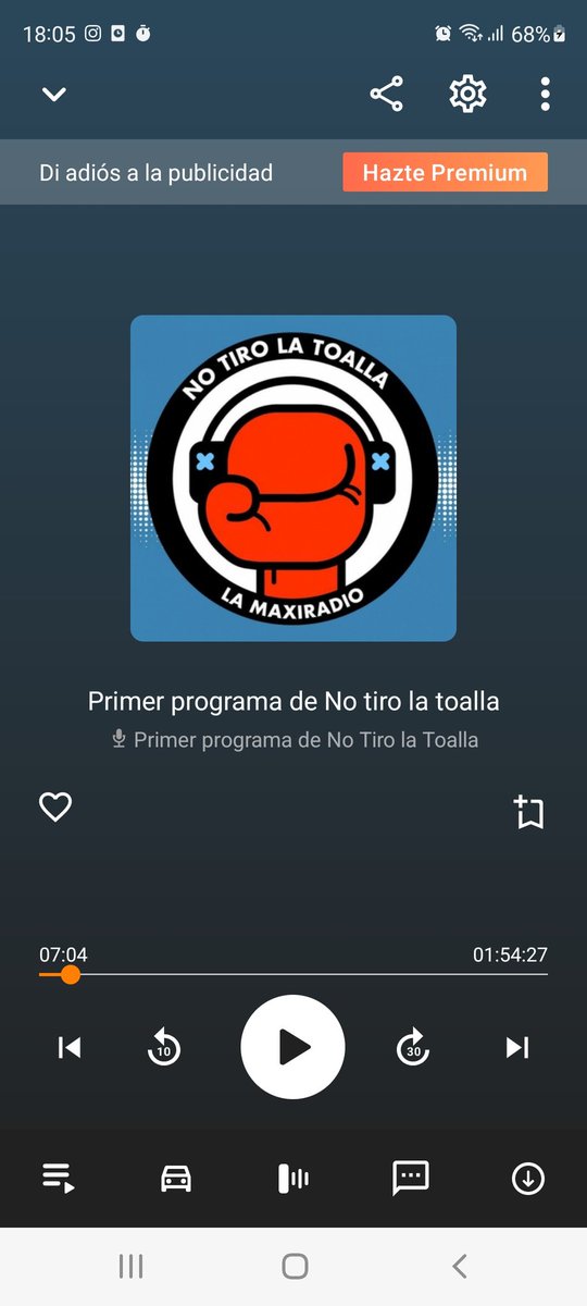 BoxingUnitres's tweet image. Bájate la aplicación de ivoox y podrás escuchar el primer programa de No Tiro La Toalla. Disfruta de un programa diferente sobre el mundo del deporte de contacto. #boxeo #k1 #thai #boxeoamateur