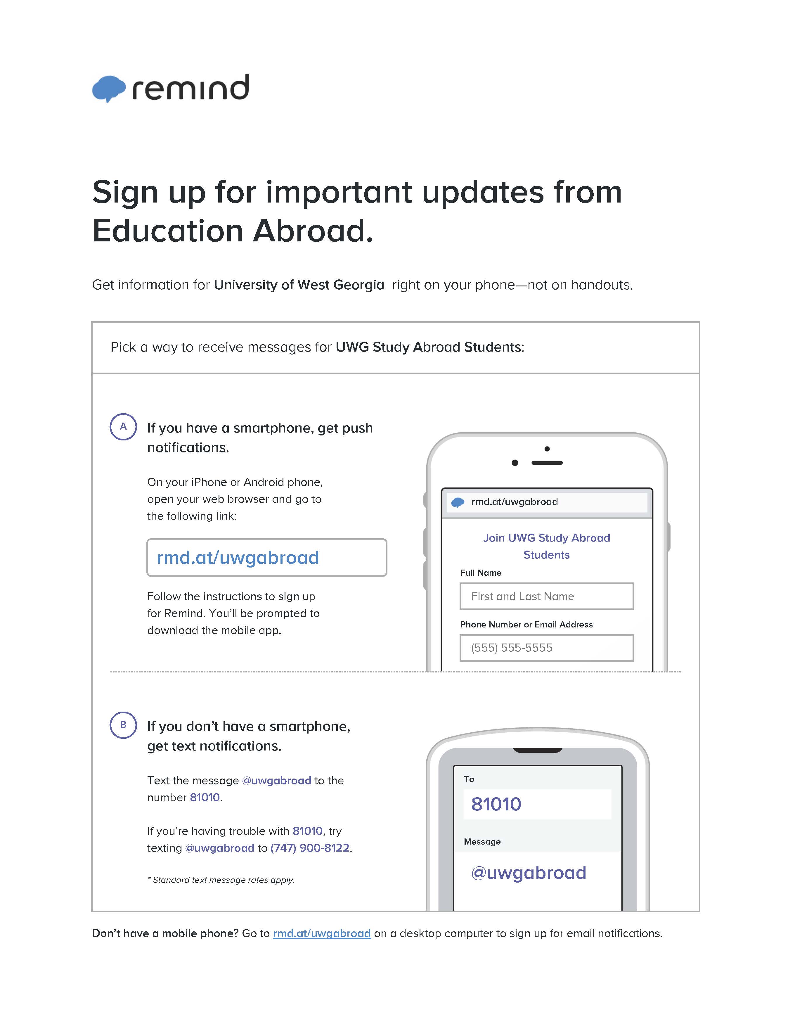 Uwg Calendar Spring 2023 Uwg Education Abroad (@Uwgabroad) / Twitter
