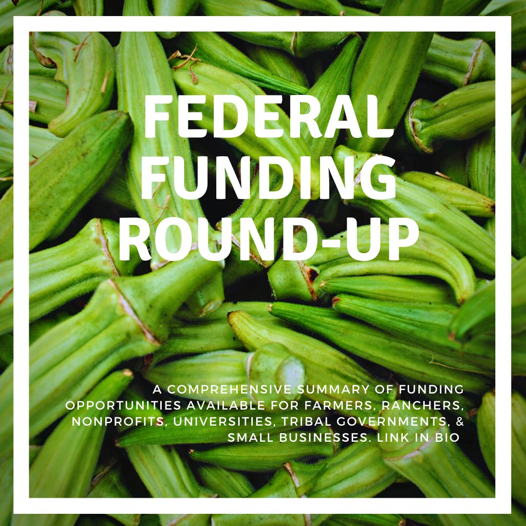 sustainableag's tweet photo. ๐ญ๐๐๐๐๐
๐! We created a comprehensive ๐ฅ๐ผ๐๐ป๐ฑ-๐จ๐ฝ ๐ผ๐ณ ๐ก๐ฒ๐ ๐๐ฒ๐ฑ๐ฒ๐ฟ๐ฎ๐น ๐๐๐ป๐ฑ๐ถ๐ป๐ด ๐ข๐ฝ๐ฝ๐ผ๐ฟ๐๐๐ป๐ถ๐๐ถ๐ฒ๐! Help us share it to your networks.๐ป๐๐#foodsystemsfunding #farmers #farmergrants #federalfunding #funding https://t.co/kPHBmzwtSB https://t.co/hlWPambWNG