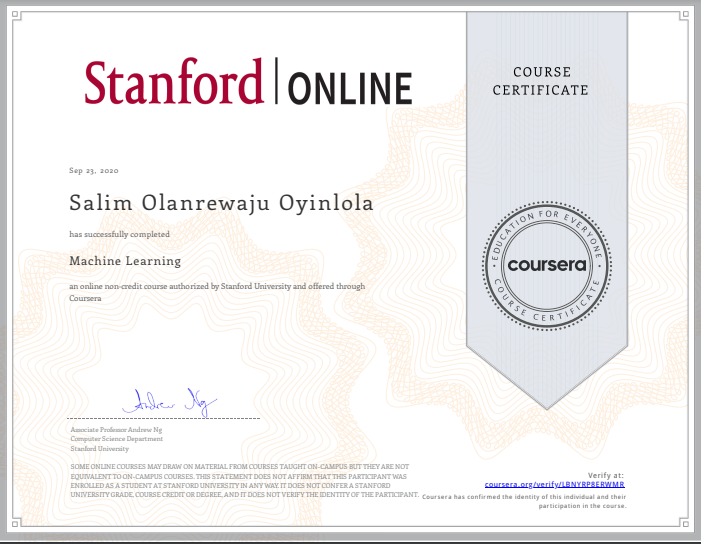SalimOyinlola's tweet photo. Allow me to reintroduce myself.

I'm Salim Ọlánrewájú Oyinlọlá.

I'm a Technical Writer and Machine Learning Engineer. As an avid Artificial Intelligence enthusiast, I write on a variety tech topic in the #AI space. https://t.co/E22OLsWCeC