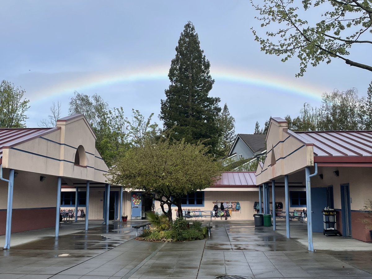 Happy Monday from Tassajara Hills.  Life is about finding the Rainbows.