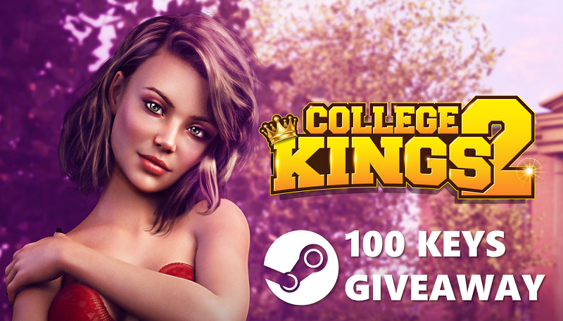 UndergradSteve's tweet photo. 🎁 COMPETITION GIVEAWAY 🎁
To celebrate the upcoming release of College Kings 2 on April 14th, we are giving away 100 global Steam Keys. Enter the giveaway: https://t.co/vbaqVREyDP 

Wishlist on Steam: https://t.co/R3SAJ3EVCU
#Steamkey #Freesteamkey #Giveaway #pcgaming https://t.co/fLaQuWLE4A