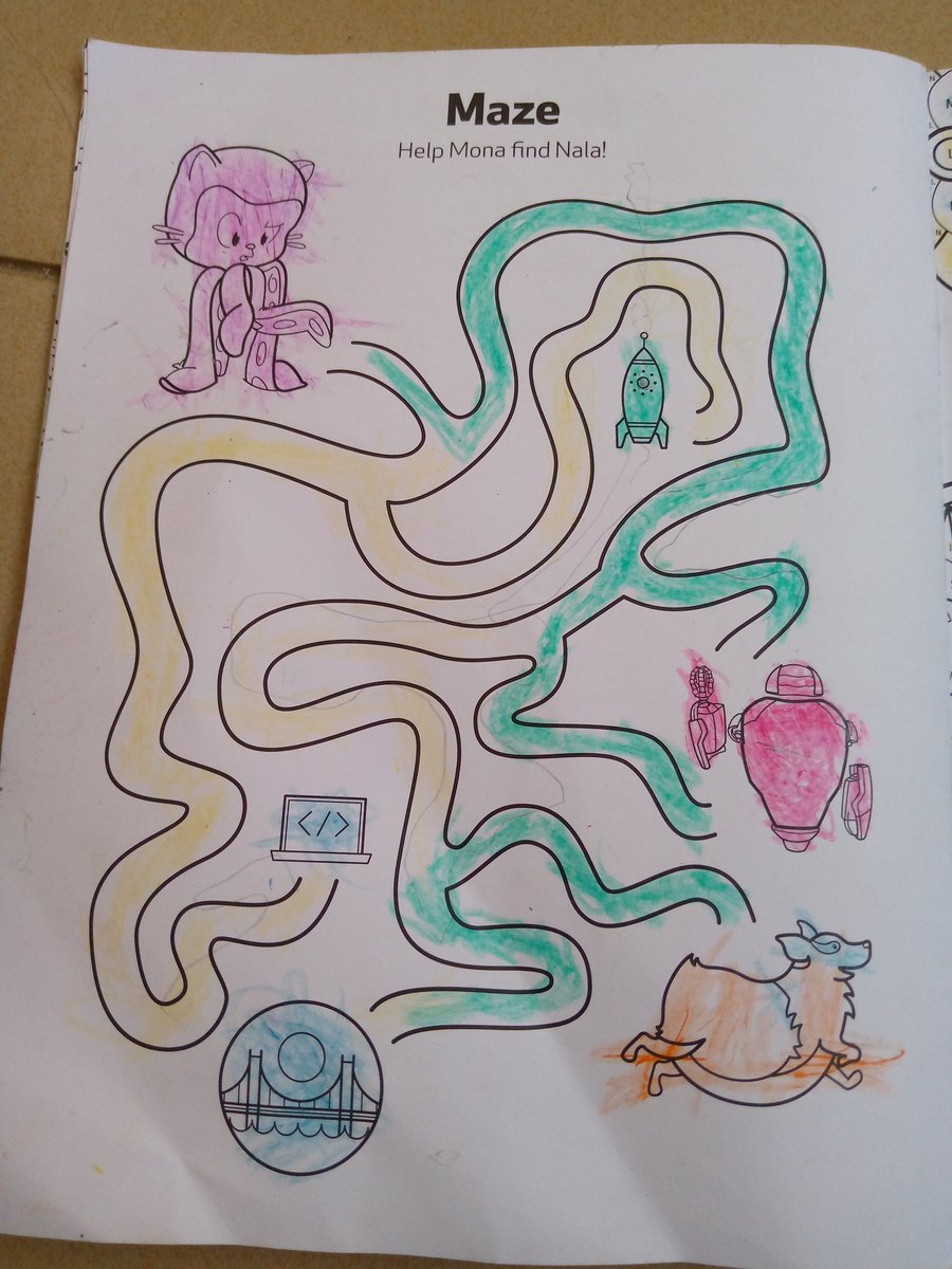 IniobongUdom3's tweet image. My 3yo daughter helped Mona find Hala with @github activity book, you can see the happiness in her face

Thank you @oscafest for the events and thank you GitHub for the gift to my daughter,the future GitHub star.
#OSCAFest2022  
#Githubeducation