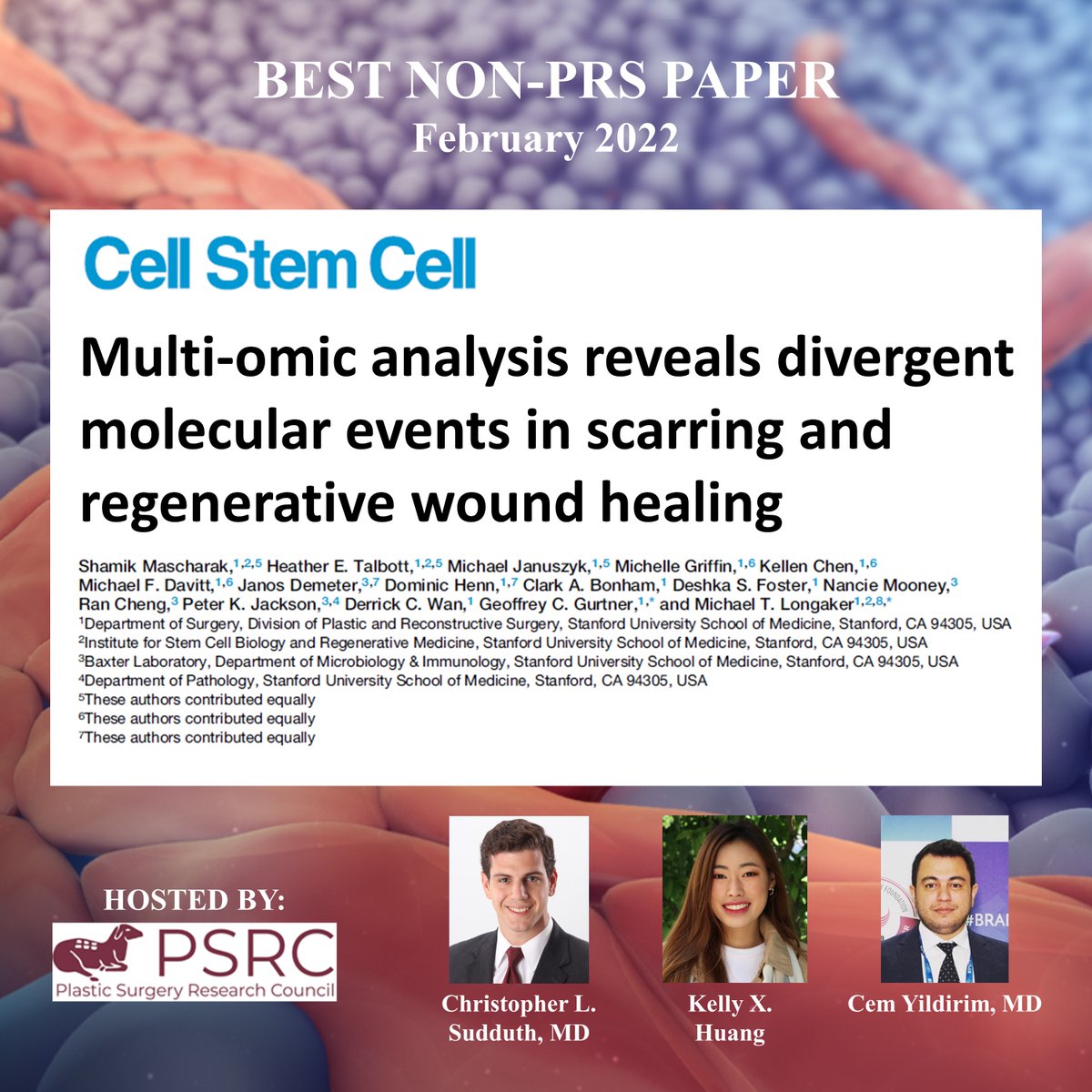 Plastic Surgery Research Council tweet media