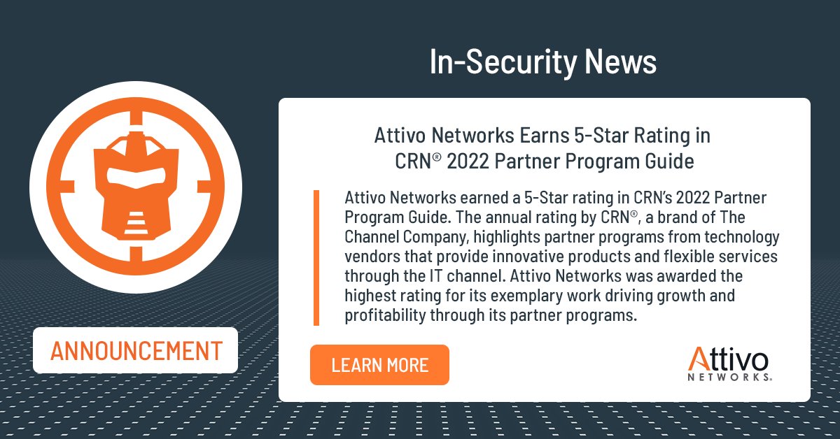 Attivo Networks®, a SentinelOne Company tweet media