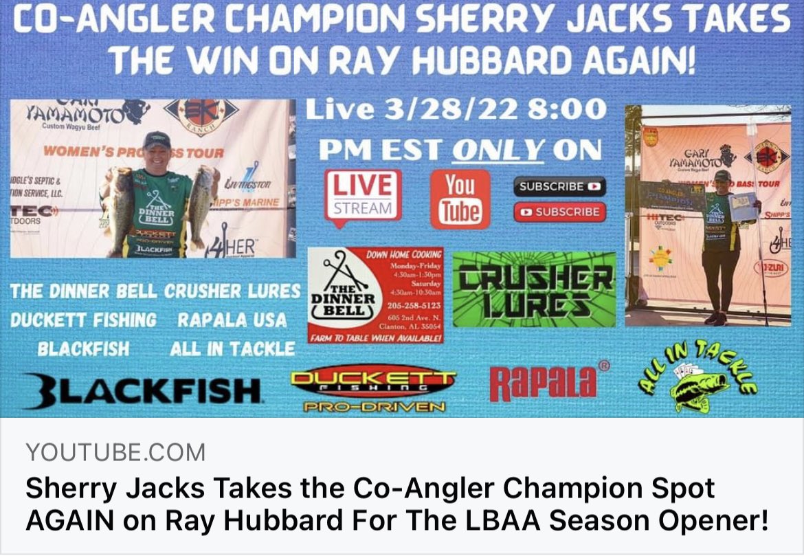 youtube.com/channel/UCWbAV… 
 8:00 PM EST Click the link above!