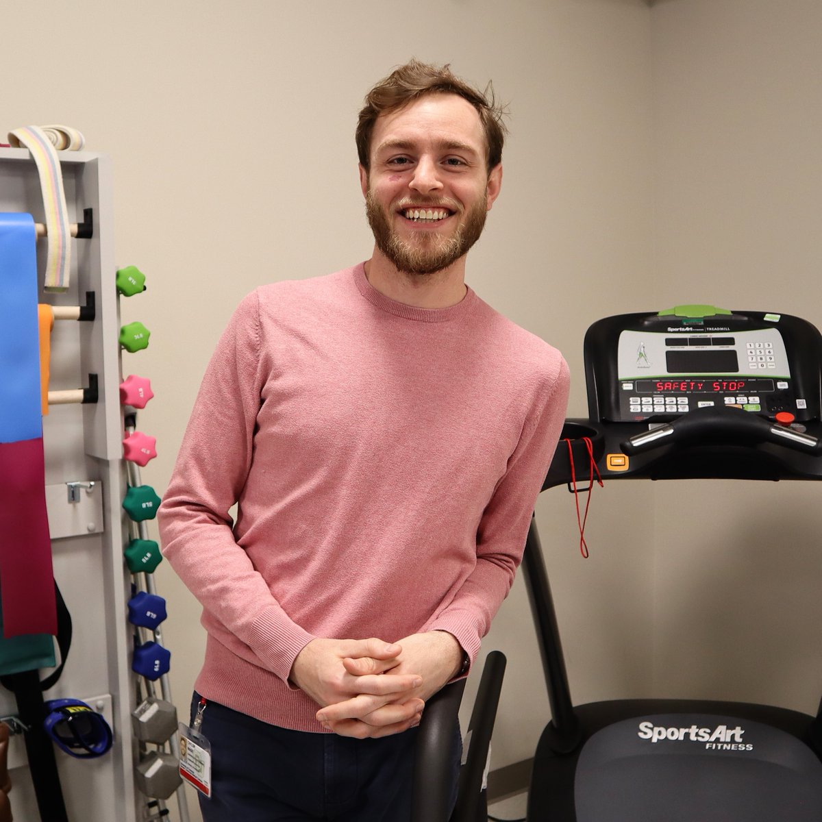Meet Taylor Wade, an athletic trainer at the Foot and Ankle Center. He's an important part of a patient's care, 'Being in a setting that immerses me in that, and I'm surrounded by that, is my preference.' bit.ly/3pvknI6 #AthleticTrainingMonth @cuorthopedics @CUsportsmed
