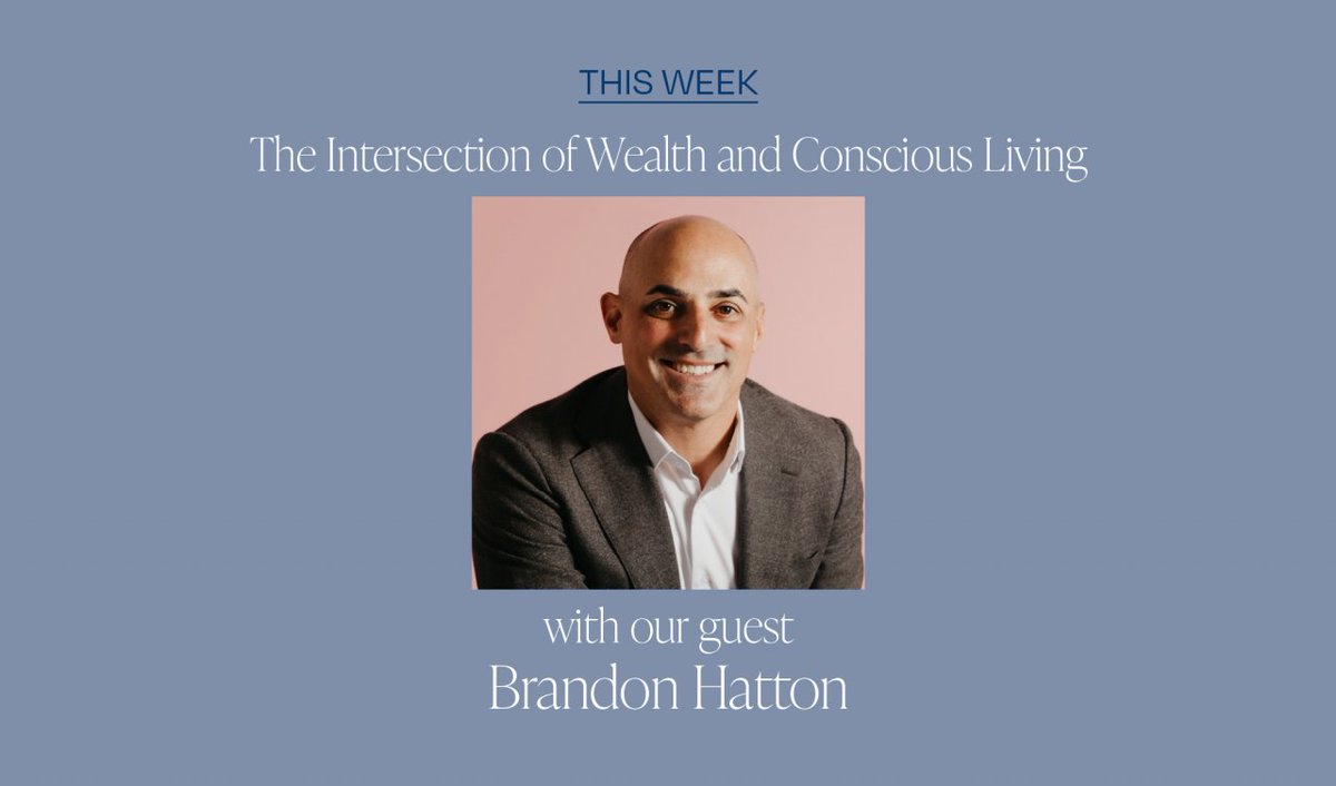 Take a listen to my episode on the 10X Leadership Lab Podcast! We talked about the Intersection of wealth & conscious living.⁠
⁠
10xleadershiplab.com/podcast-wealth…⁠
⁠
#motivation  #goals #leadership #podcast #wealth #consciouswealth #brandonhatton