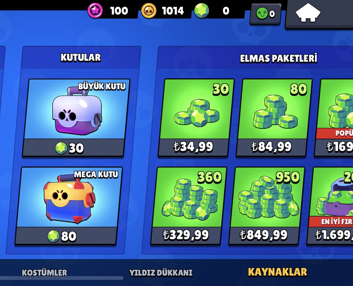 30 oyun parası 34,99 #TL 
Oyun parası bile  #türklirası ndan yüksek