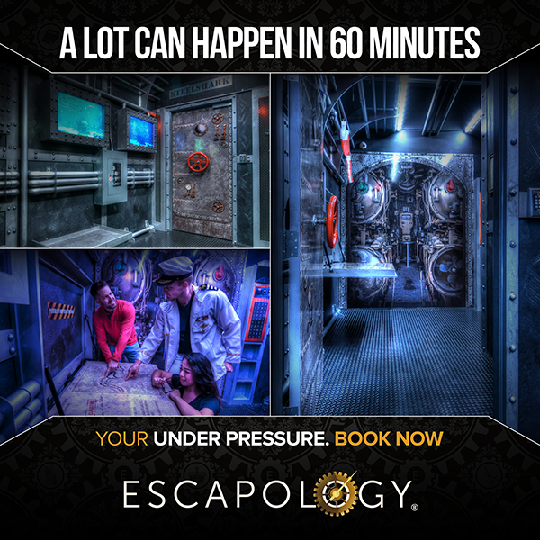 Oxygen is already RUNNING OUT! Can you reinstate the power and help the Steel Shark back to the surface before the entire crew perishes?

Book Under Pressure now: escapology.com/en/las-vegas-n…