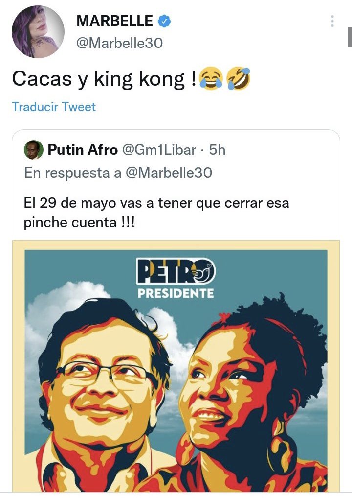 Gustavo Petro tweet media