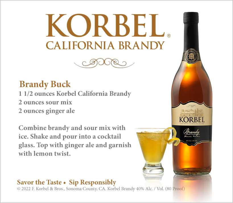 The Brandy Buck – a classic cocktail. Easy to make and simply delicious.