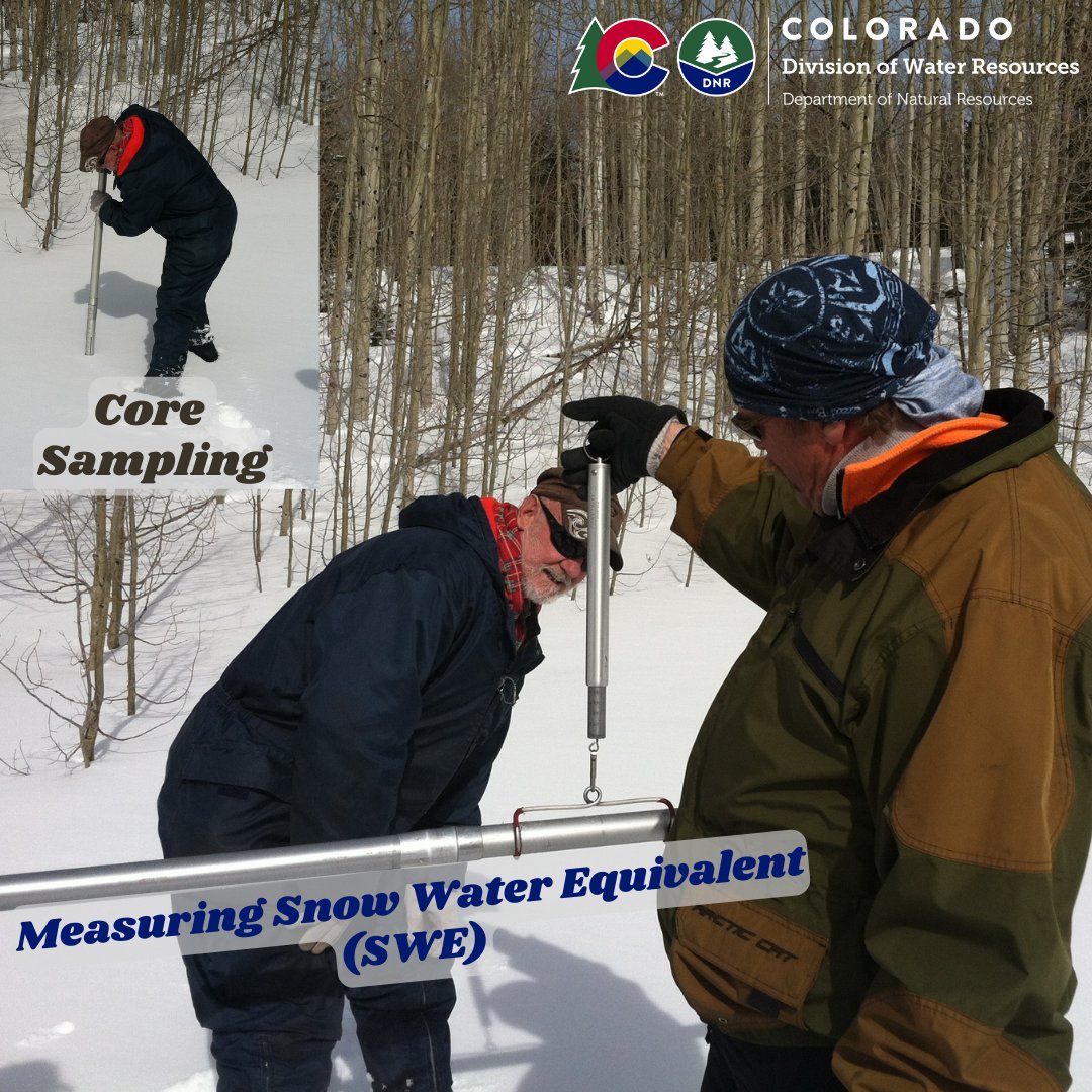 Check out how DWR staff measure snow water equivalent to help plan for the upcoming spring runoff!