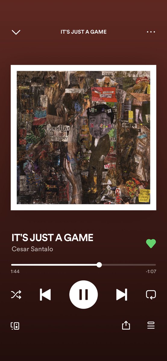 ok <a href="/CesarSantalo/">Cesar Santalo</a> this one slaps, added to the playlist 👌🏽