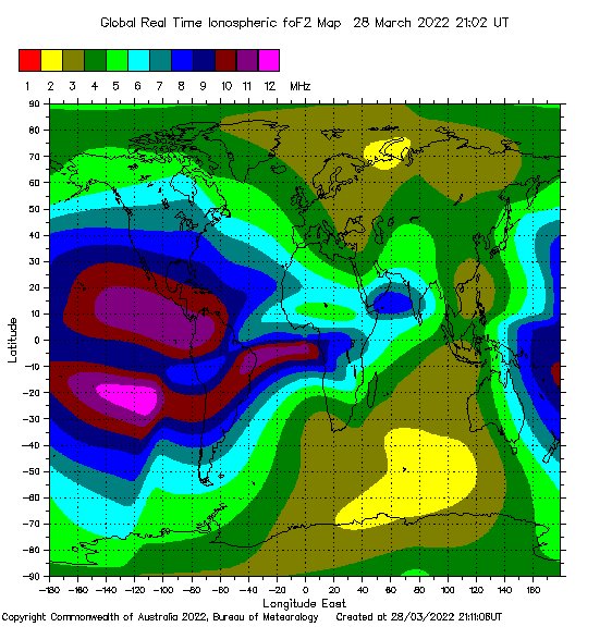 Global Optimum NVIS Frequency Map Based Upon Hourly Ionosphere Soundings via https://t.co/6WcAAthKdo #hamradio https://t.co/HVFHxhgS0r