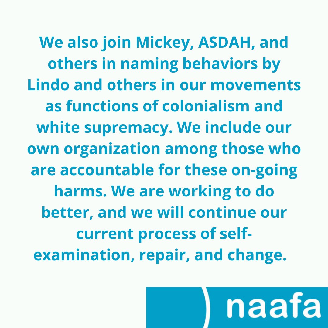 NAAFAofficial's tweet photo. For the full statement:  https://t.co/EDupDJc2jl https://t.co/gJnCFFNzD2