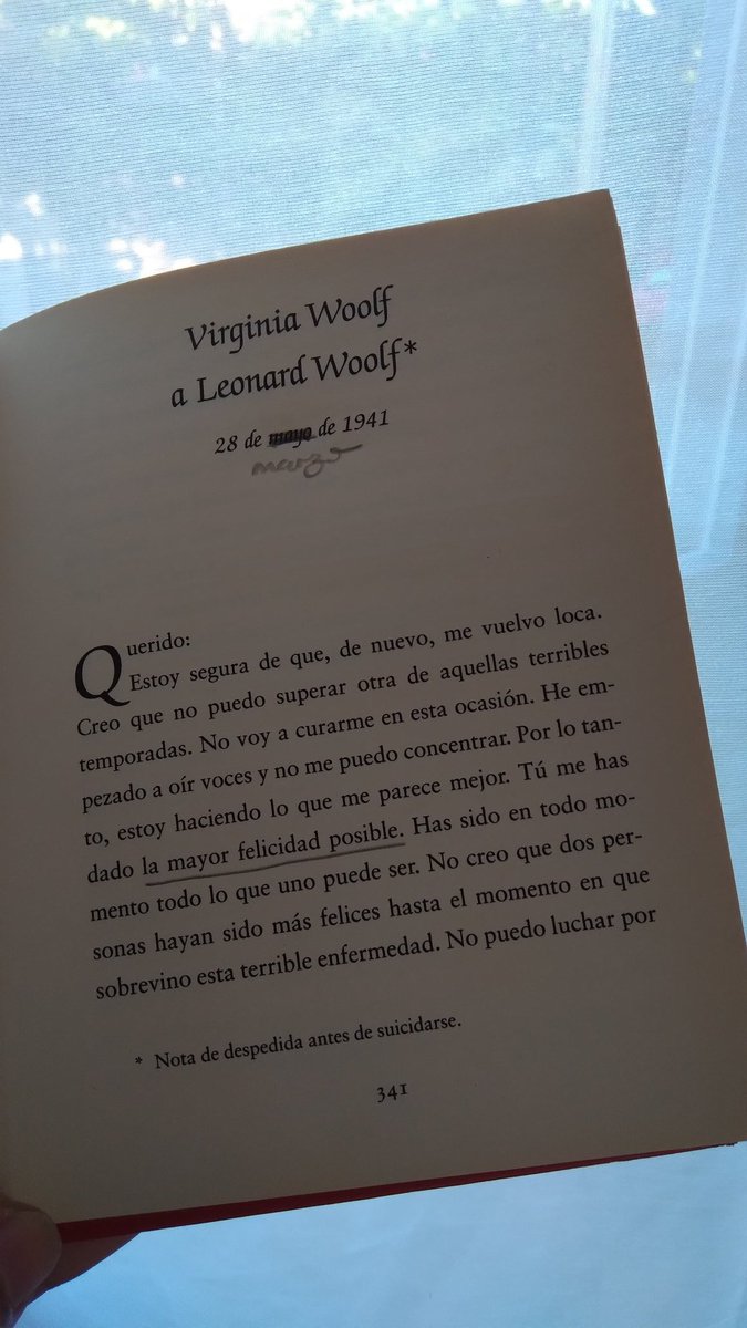 Un día como hoy pero de 1941, Virginia Woolf le dejaba está hermosa carta a  su marido antes de suicidarse., image size:675x1200