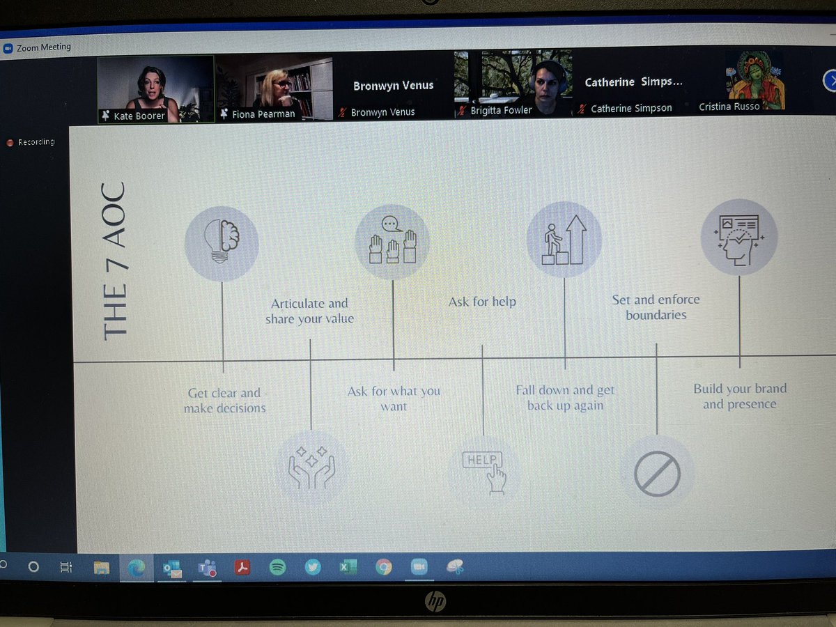 TGOTS_Witch's tweet photo. Early morning session with @FionaPearman. #BeatSelfDoubt “The act of confidence comes before the feeling of confidence”. #CoreConfidence. Learning about the 7 Acts of Confidence https://t.co/tcJL2J2C5H