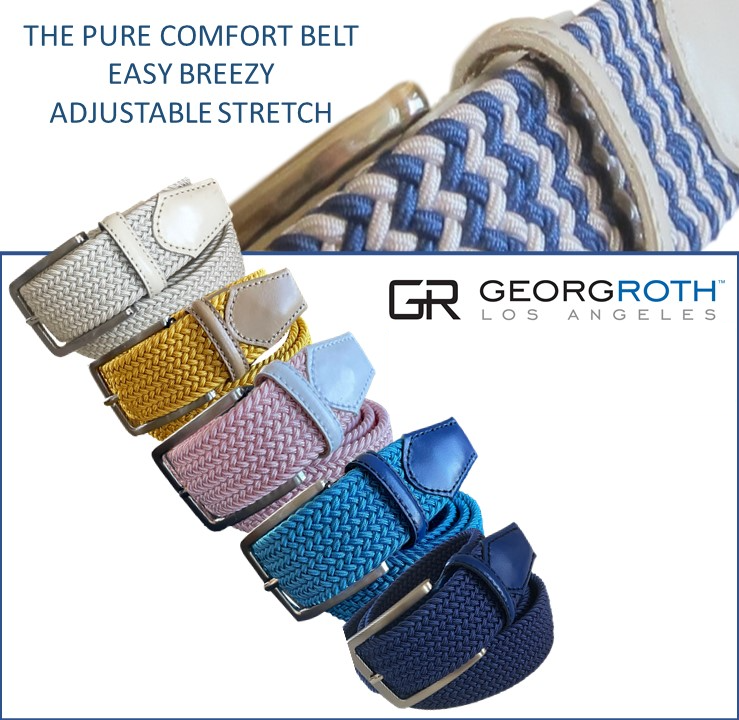 GeorgRothLA's tweet image. The Super Stretch Belts by @GeorgRothLA
 arrived. "Comfort is King" Explore the newest
@GeorgRothLA Belt collection at your local retailer
-
#georgroth #SupportSmallBusinesses #supportlocalretailers #supportlocalbusinesses #ShopMyCloset #Monday #Stretch #Golf #Belts #gift #Gifted
