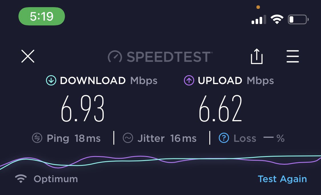 I’ve been on the phone with optimum trying to figure out why my net has been garbage meanwhile. Again i’ll be hopeful and will try to stream but do yall see this? I am very very angry https://t.co/2RbSf1axgg