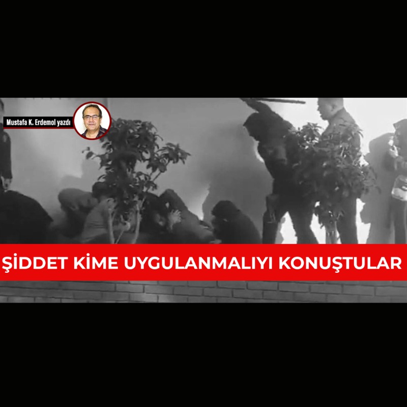 halktvcomtr's tweet photo. 'Nasıl ki başörtülü polis, örtülü örtüsüz ayırmadan copunu indiriyorsa, şiddet karşıtı olan da örtülü örtüsüz ayırmadan polisin 'orantısız şiddetine' itiraz etmelidir'

Mustafa K. Erdemol yazdı...
@mkerdemol