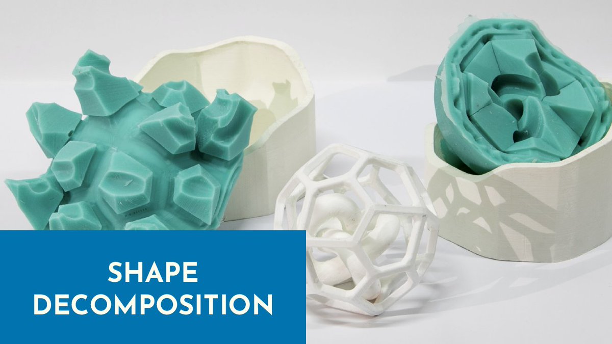 CompFabSeminar's tweet photo. This week at #CompFabSeminar: Fabrication-Aware Shape Decomposition! Macro Livesu (CNR-IMATI) will give the motivational, and Thomas Alderighi (CNR-ISTI) will deep-dive into Automatic Mold Design.

Join us Mar. 31 at 10am CEST!

https://t.co/idOyC2ELvb https://t.co/sxYQ3VYWa0