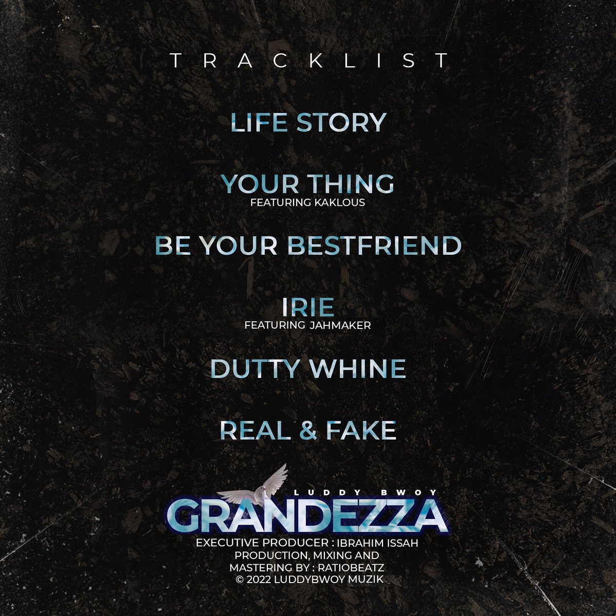 Luddybwoy_'s tweet photo. The Tracklist Of The Much Anticipated (Ep) Ever Titled >> #Grandezza Its Finally Here, Filled In With Six (6) Solid💪🏾 Hottest Tracks That Will Make You Go Like Wow!😳 Wow!😳,Please Share It All Over Let's Get It Trending Before The Releasing Date  Drops Very Soon.
#LuddyBwoyMuzik https://t.co/8FM94b1lUk