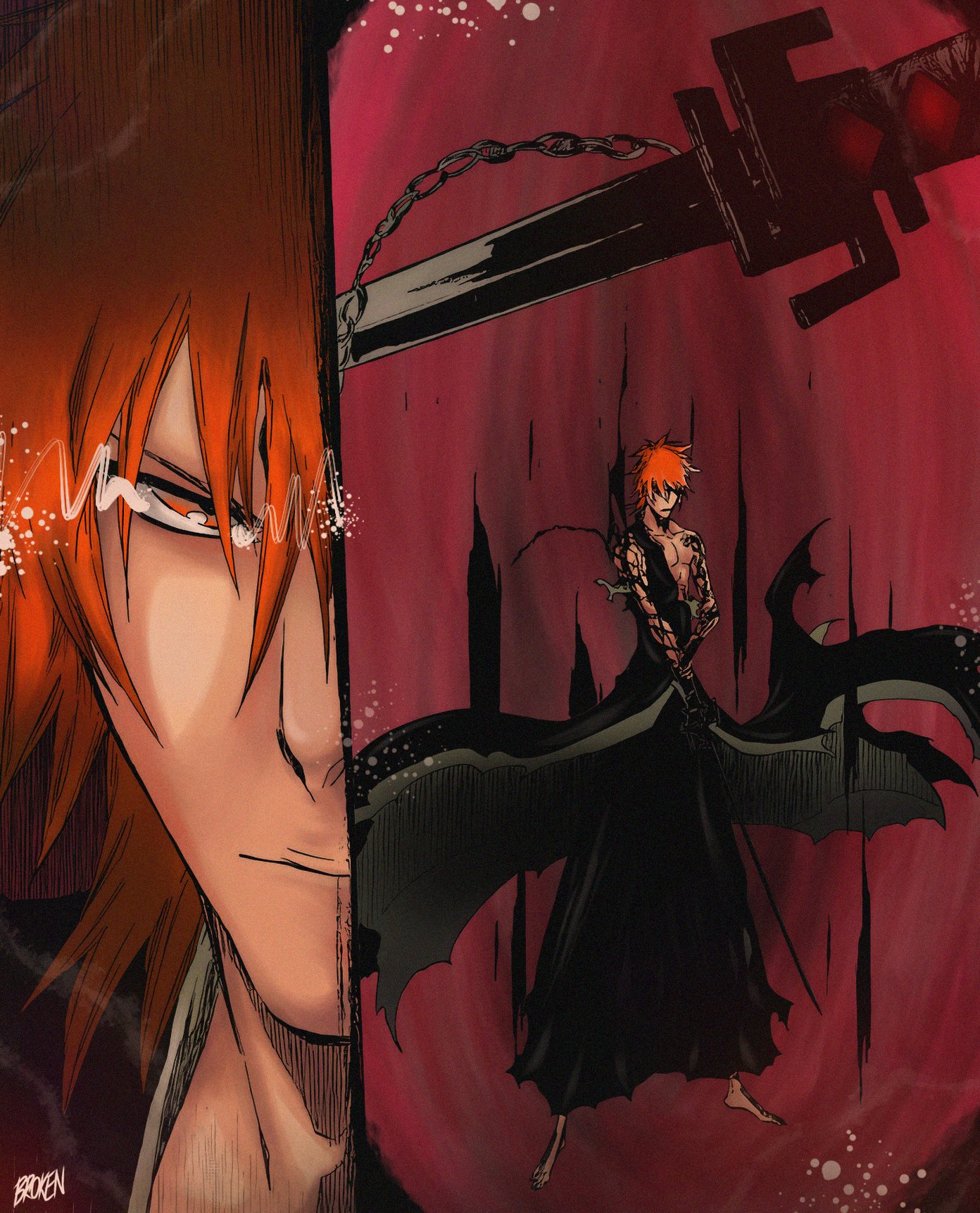 Dangai Ichigo vs Full Power Base Ichigo? : r/bleach