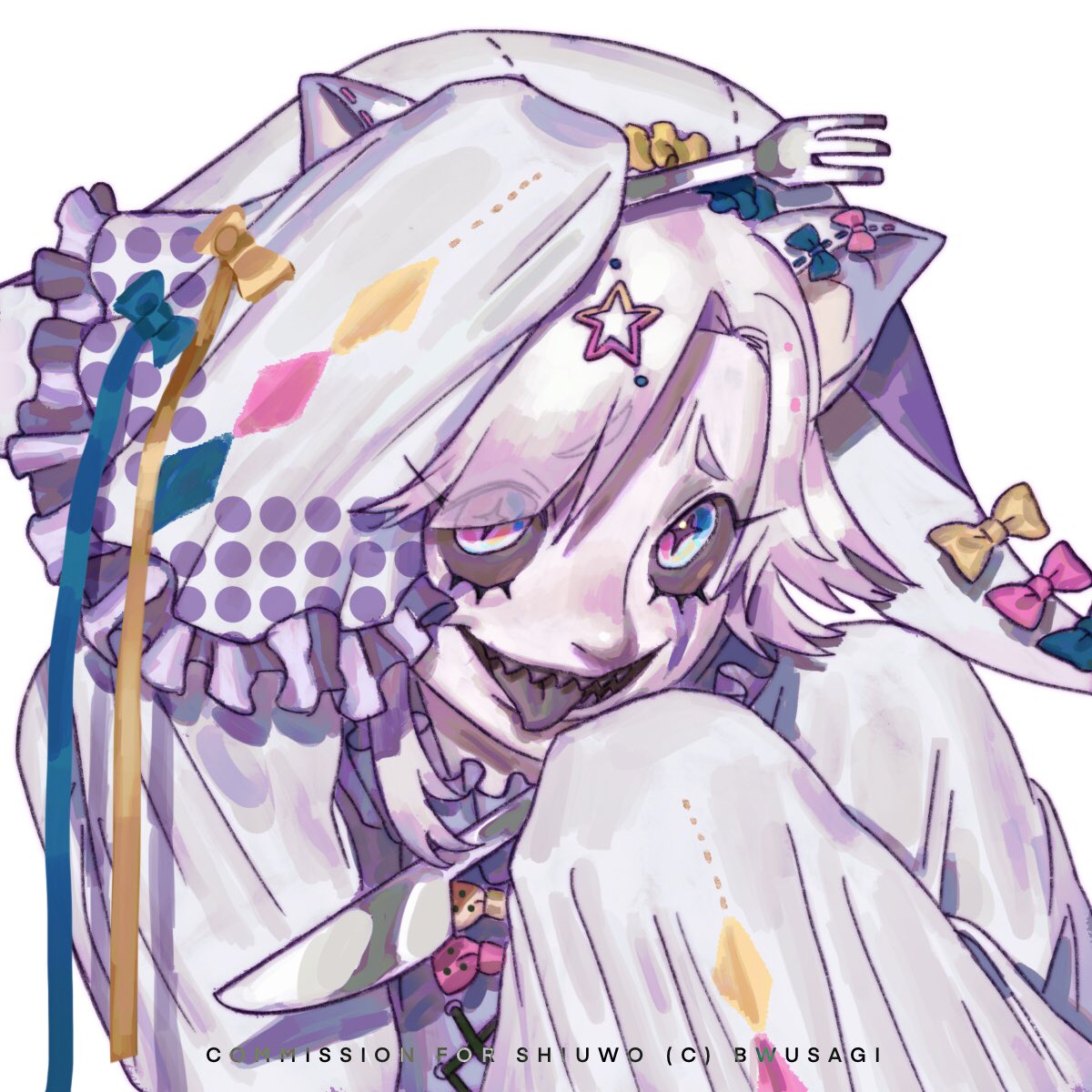 「Several headshot commissions :) 」|RIKA @ Comm is closedのイラスト