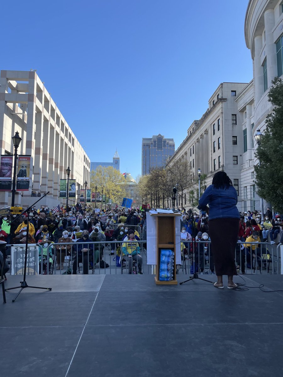 Moral Monday is back in Raleigh. Mobilizing for June 18, 2022. All roads lead to Washington DC.