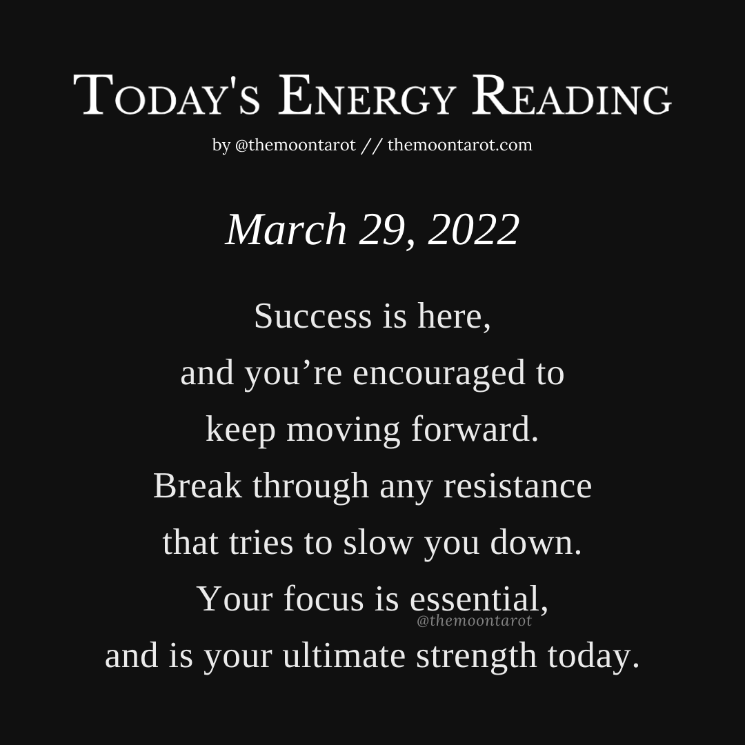 themoontarot_'s tweet photo. Today's Energy Reading: March 29, 2022 https://t.co/Ea8iDsBHBY