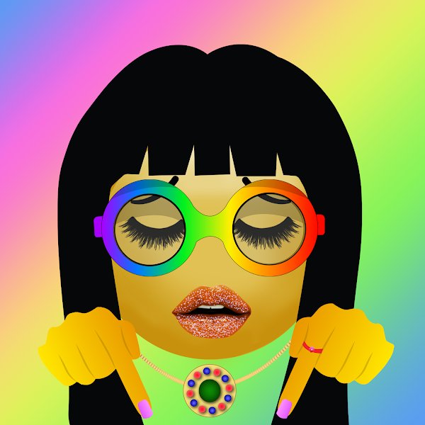 My Emojist Girl #588 is a bit sad 😔
Make her happy 🥰🎊
Listed for only 0.004, with no gas 😍
<a href="/opensea/">OpenSea</a>

Link for give a kiss💋: 
opensea.io/assets/matic/0…

#nft #nfts #NFTCollection #nftcollectibles #nftcollectors #nftart #digitalart #opensea
