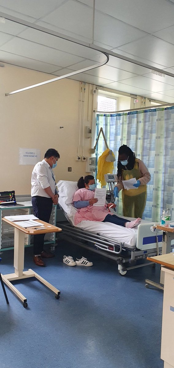 AaronKyle1120's tweet photo. #MockOSCE 
Is a way to gauge an #IEN's learning requirements prior final OSCE.
And also a way to measure the effectiveness of our teaching!
😊
@clinedFHFT https://t.co/ZruWCgKGAa